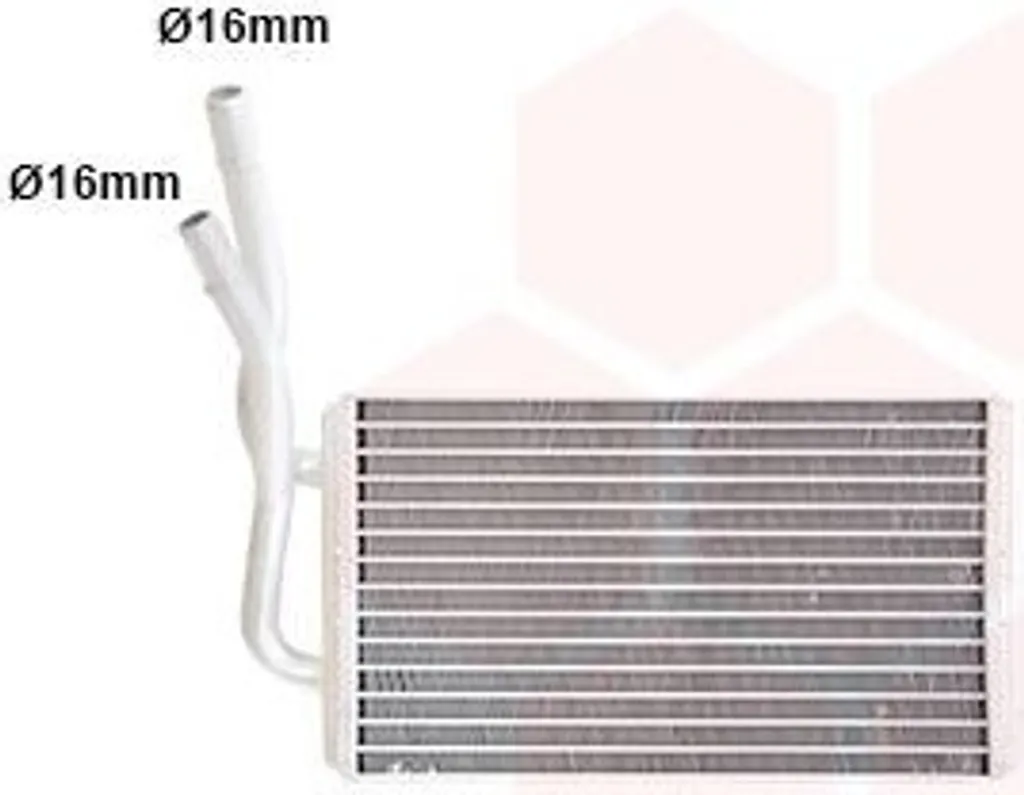 Échangeur Thermique Habitacle pour Ford Transit - Radiateur Chauffage