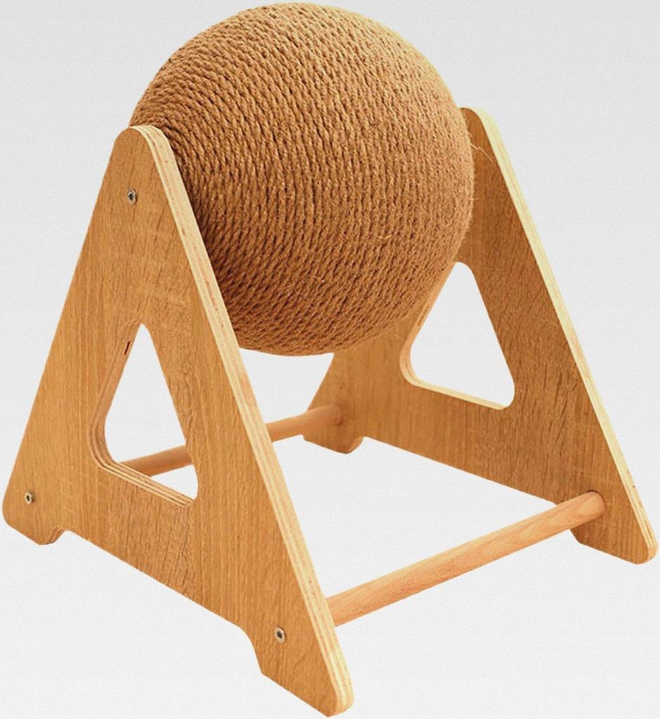 Kratzball für Katzen, für Katzen, multifunktionales Spielzeug zum Kratzen von kleinen, mittelgroßen Kätzchen, Chinchillas, Kaninchen