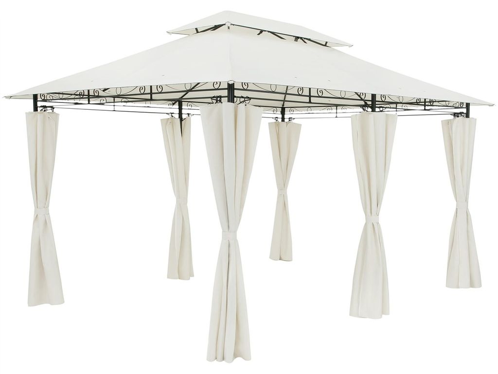 CASARIA® Pavillon Topas 3x4m Metall Wasserabweisend Produktbild 