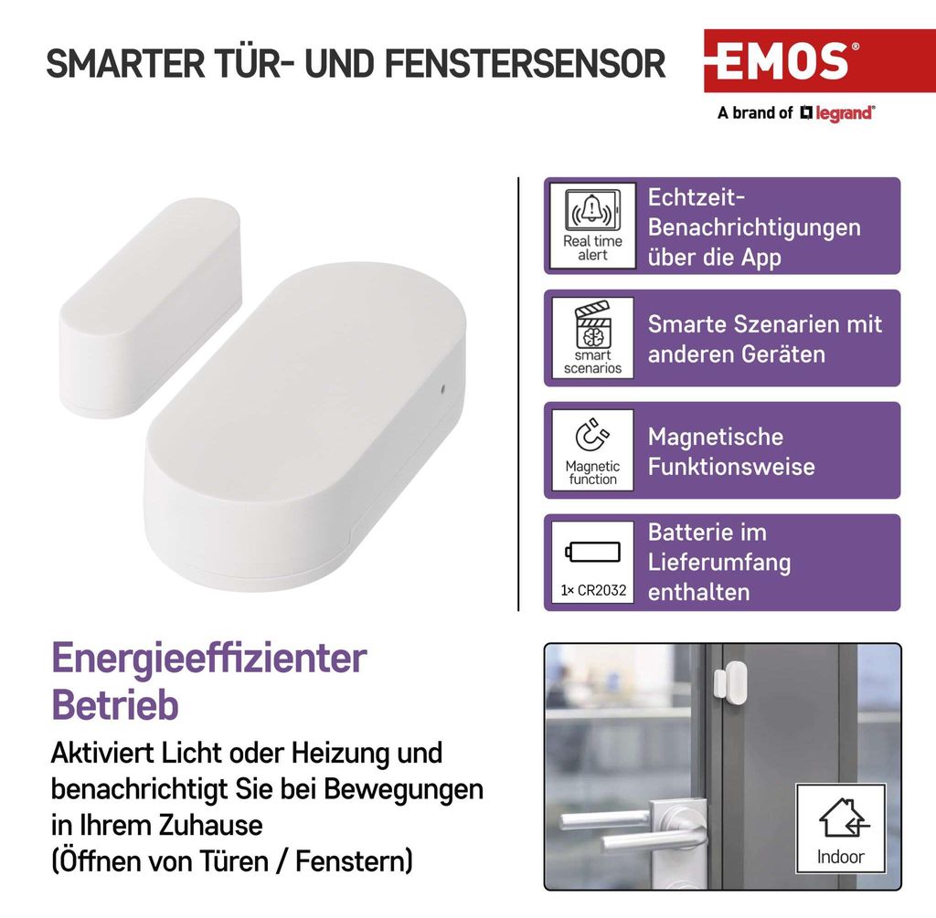 GoSmart Tür-/Fenstersensor IP-2011Z, ZigBee