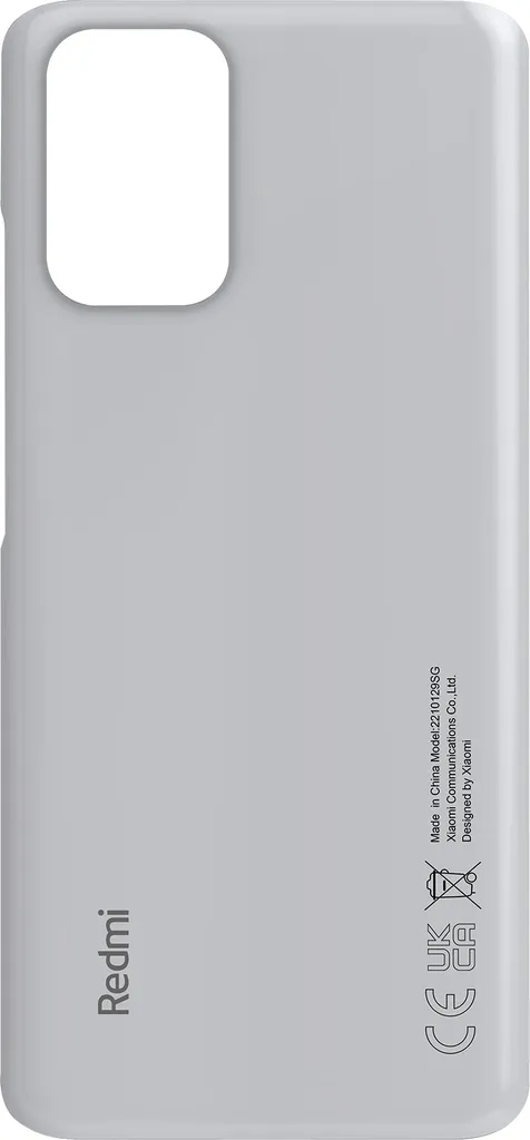Coque arrière Xiaomi Redmi Note 10S Gris Clair Service Pack Officiel