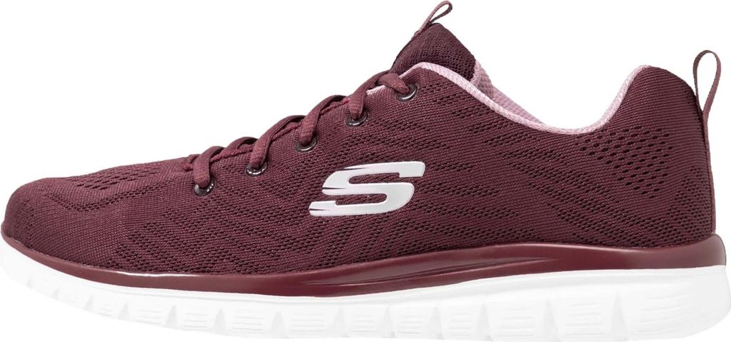 Skechers Graceful - Get Connected - Wine Polyester Größe: Produktbild 