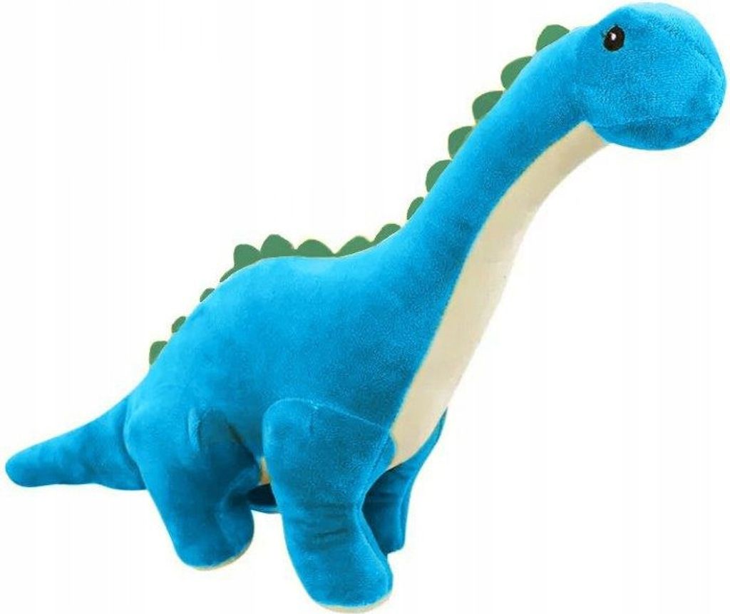 Gustaw Dino Tobi - Kuscheltier Groß XXL (Blau, 110cm), Dinosaurier Gross Plüschtier Spielzeug Stofftier Plüschtier Dekoration.