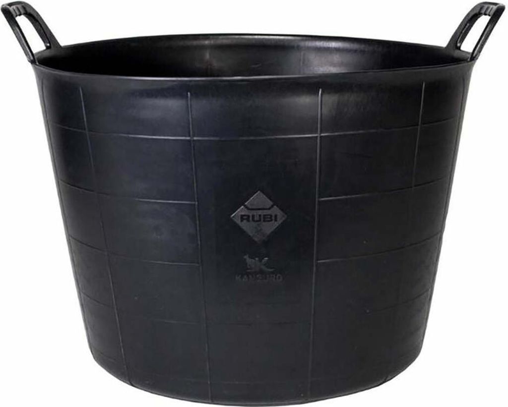 Schwarzer Kunststoffauge Nr. 3 Flextub (40l) Heavy Duty 88778 Rubi
