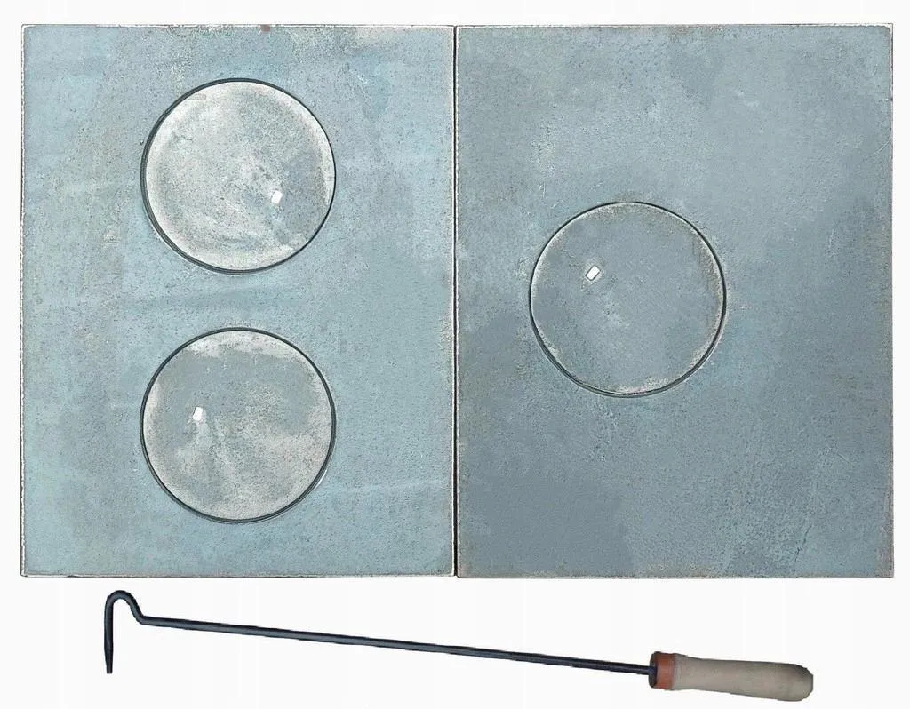 Piastra elettrica con anelli di cottura Piastra da forno in 2 pezzi 72X46CM Nuova Moderna