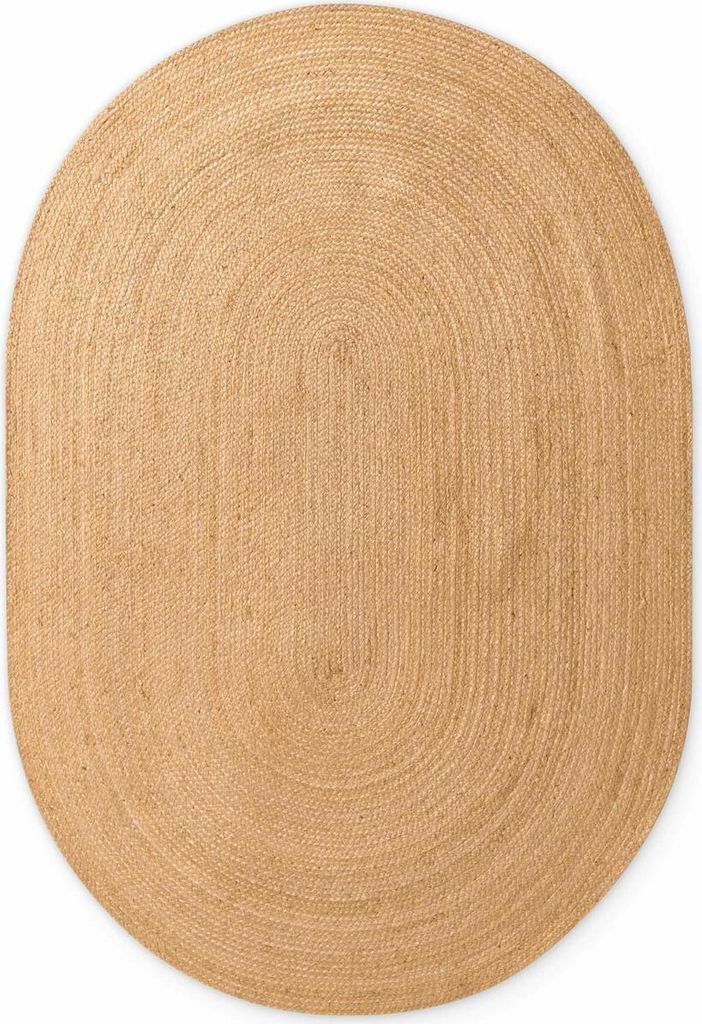 160x230 ovál cm Kusový koberec Jute Braided 106005 Gold Obrázek produktu 