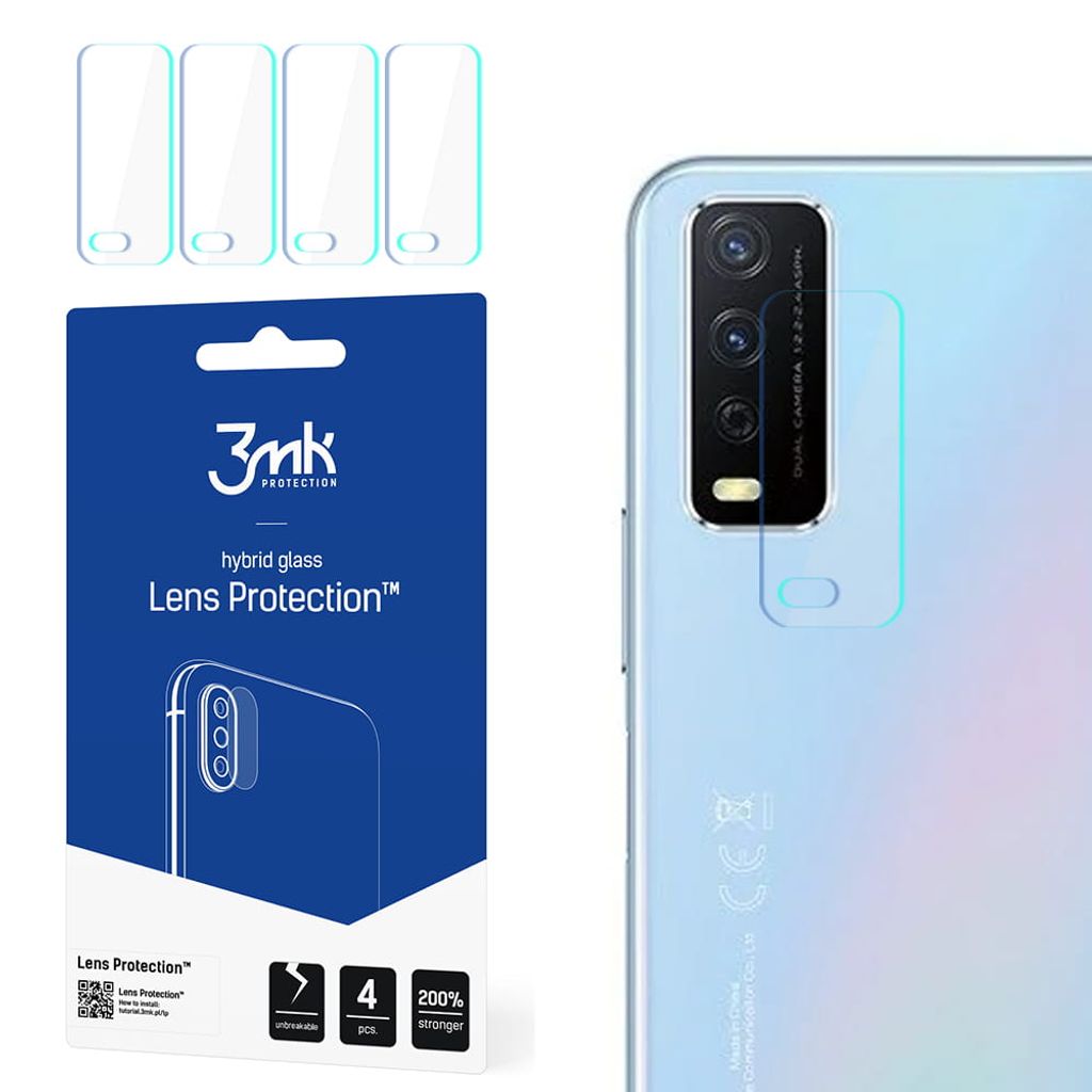 3mk Hybridglas Lens Protection für Vivo Y11s Kamera Produktbild 