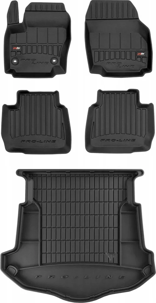 tappetini in gomma 3D SET e tappetini Ford Mondeo Mk4 hatchback 2007-2012