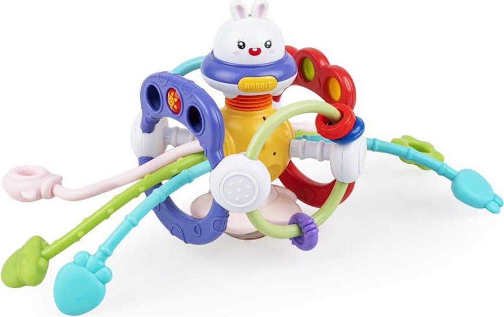 Baby Montessori Spielzeug, Silikon Zugschnur Sensorisches Produktbild 