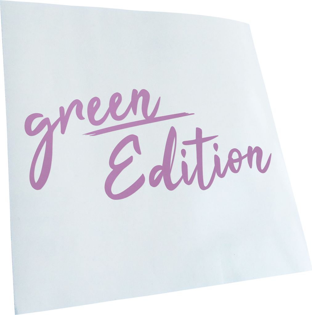 Kiwistar - Autoaufkleber - Green Edition - Flieder - 30x14cm - Aufkleber für Auto, Laptop, Fahrrad, LKW, Motorrad mehrfarbig JDM Decal Racing