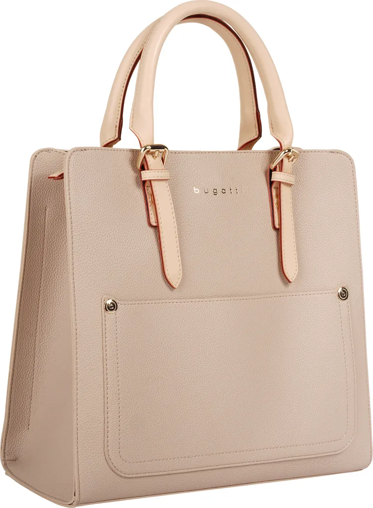 Bugatti Ella Top Handle Beige: Borsa a Tracolla Elegante da Donna - 5