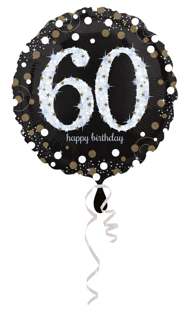 AMSCAN Sd-C Sparkling Birthday 60 0 0 0