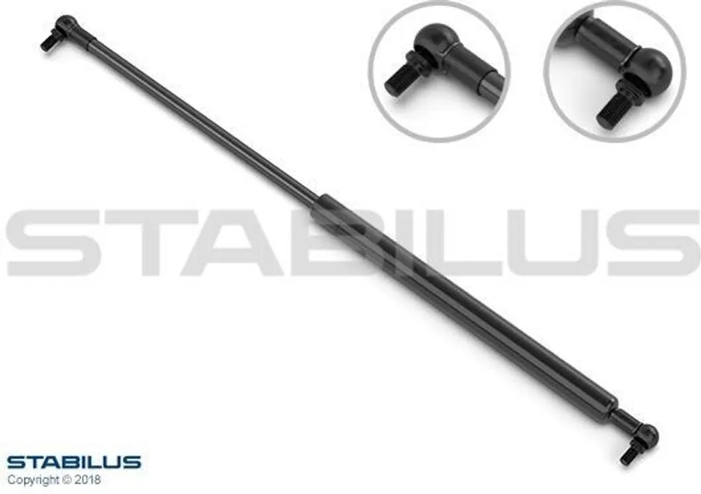Ressort à gaz Stabilus 5611YA pour remplacer vos vérins de coffre usés