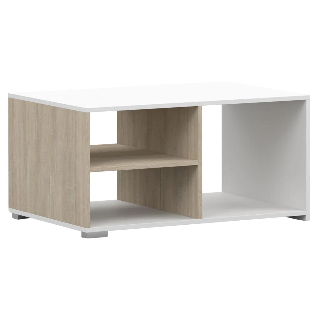 Table basse de salon 90 cm TRES idéale pour apéritifs et déco blanche