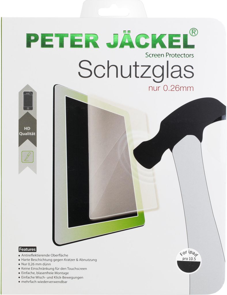 PETER JÄCKEL HD Glass Protector für Apple iPad Pro 2018 11