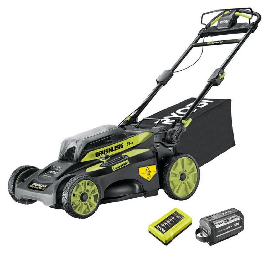 Tondeuse tractée Brushless 36V MAX POWER  RYOBI Image du produit 