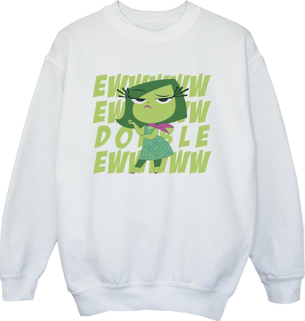 Inside Out 2 - "Eww" Sweatshirt für Jungen BI54756 (152-158) (Weiß)