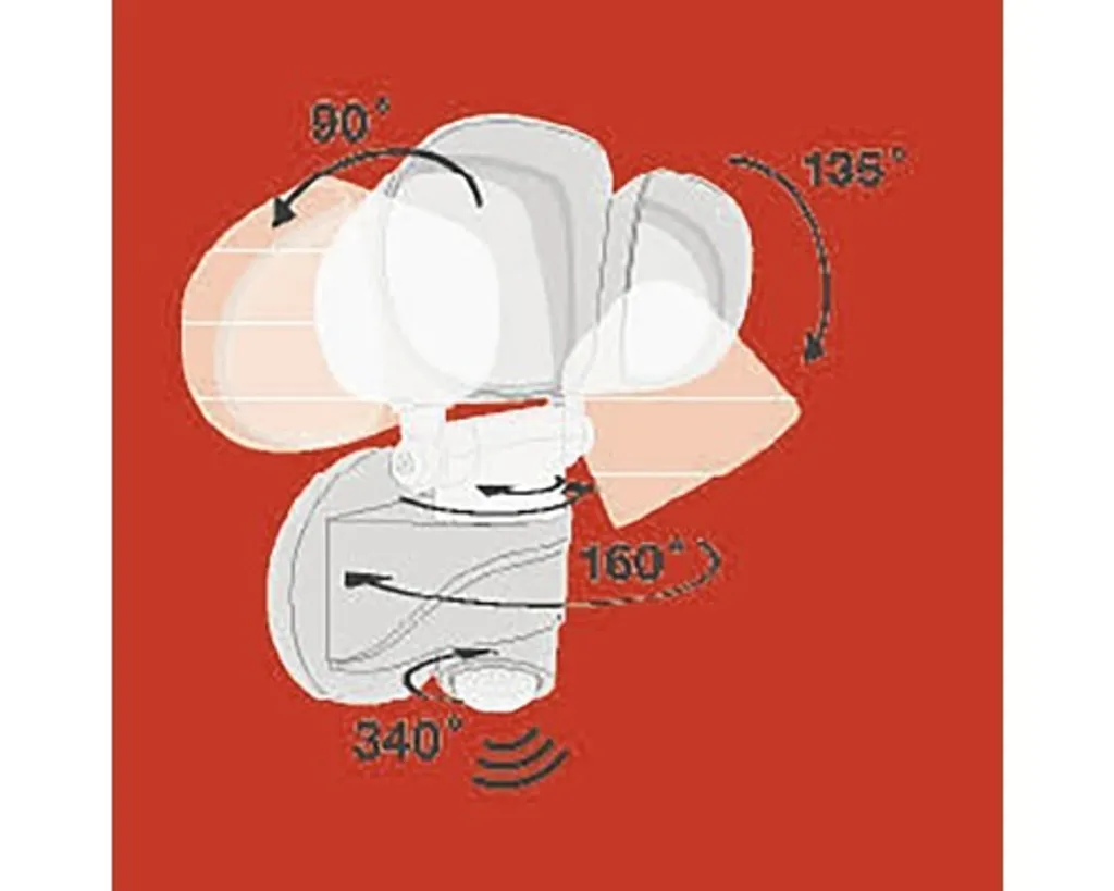 Spot LED orientable IP44 étanche et puissant pour la façade - 17