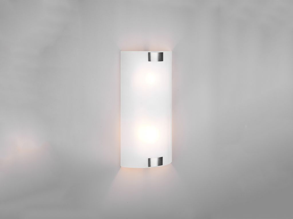TRIO-Leuchten Wandleuchte PURA BH 20x40 cm grau Wandlampe