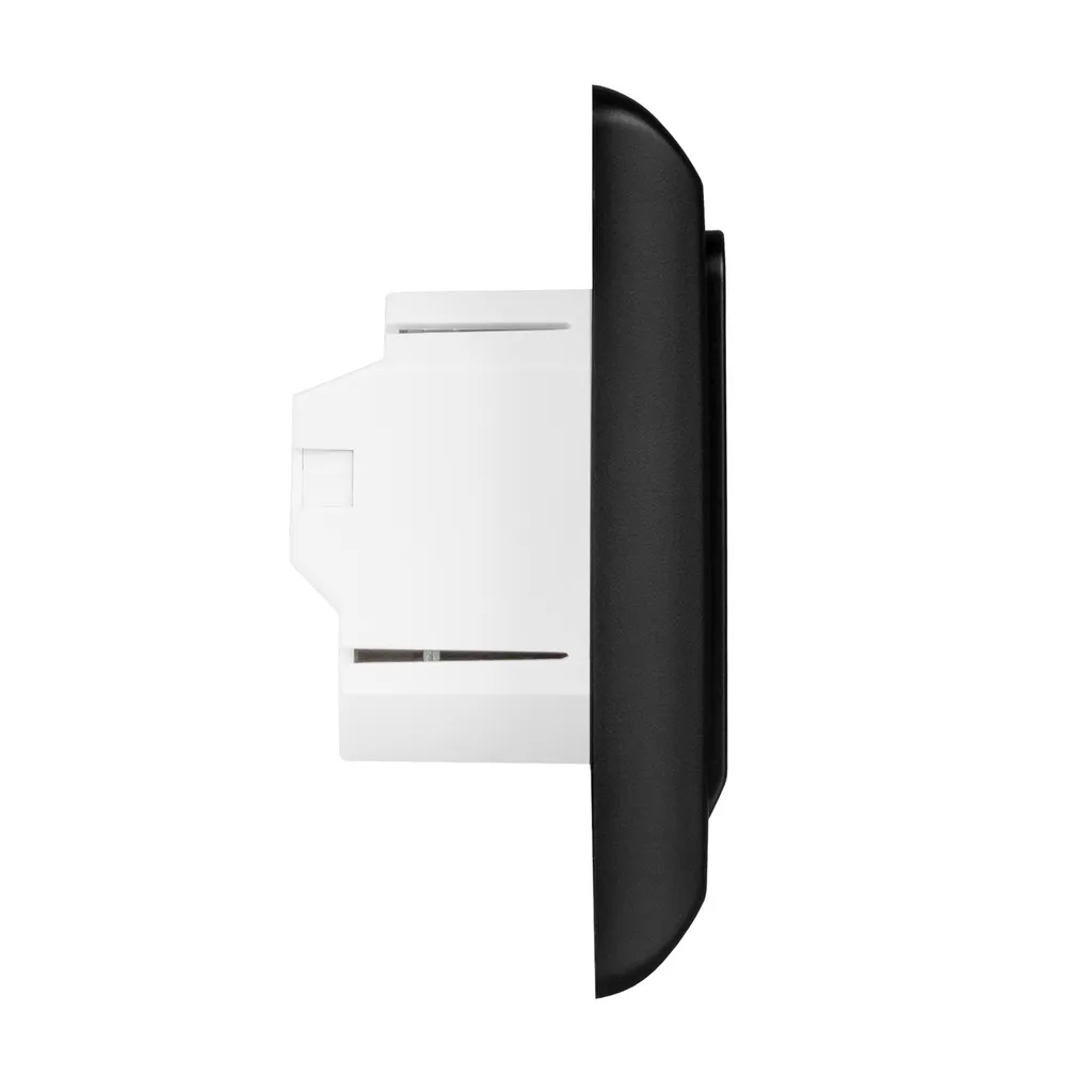 Thermostat programmable noir E91 avec écran LCD et capteur de précision - 10