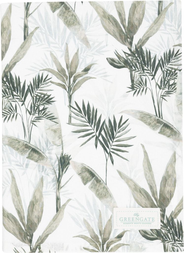 Greengate Eira Geschirrtuch white 70x50cm