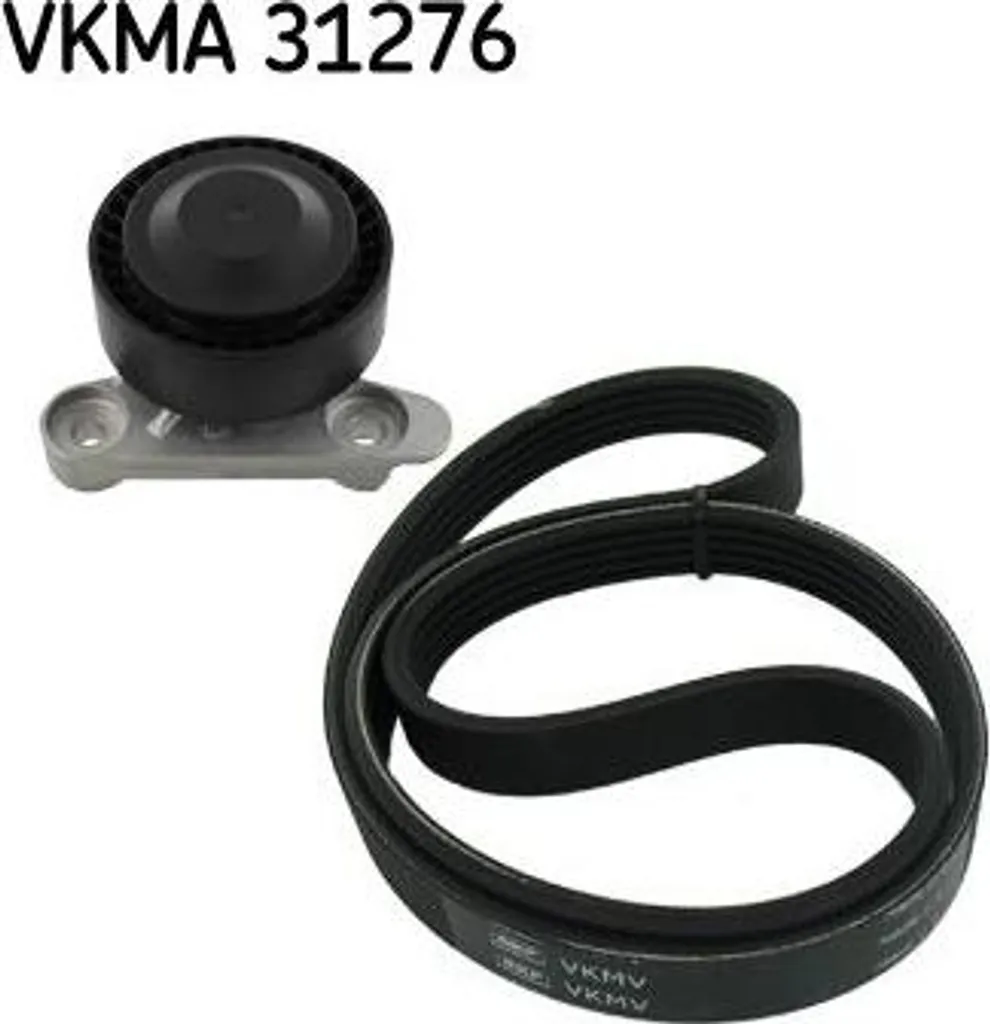 Kit Entretien Courroie SKF pour Skoda Fabia Citigo et VW Up Ibiza 6R