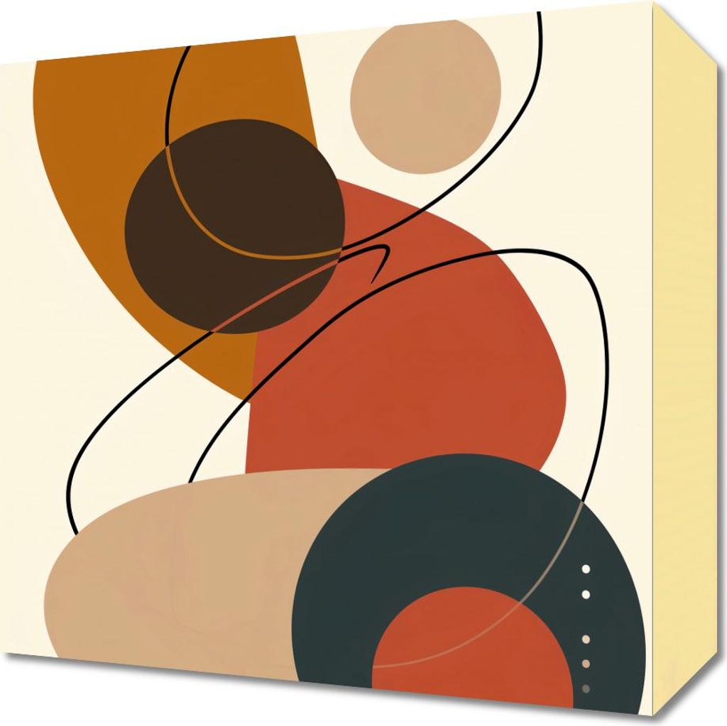 Bild 30x30cm Geometrie der Harmonie