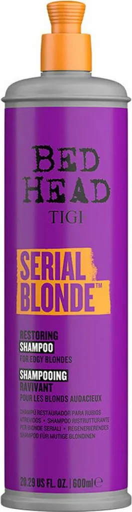Shampooing Tigi Serial Blonde 400 ml : Routine Eclat pour Cheveux Blonds