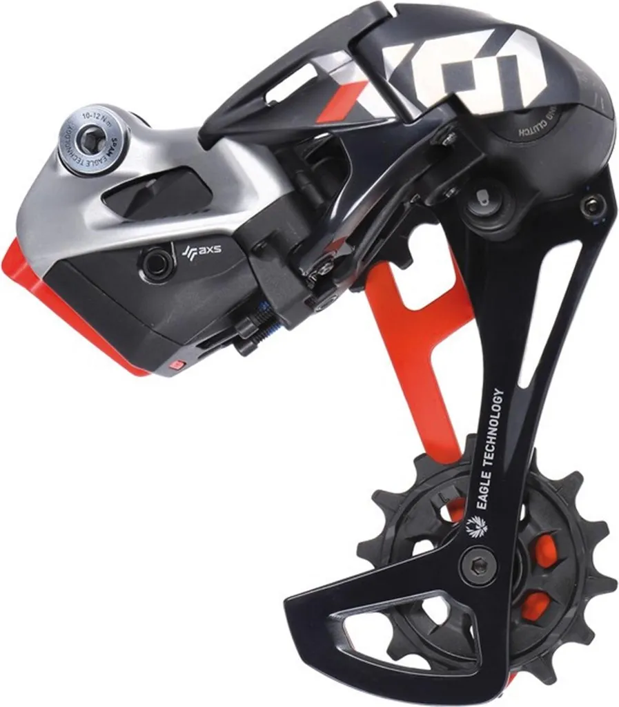 Dérailleur arrière Sram X01 Eagle AXS 12 vitesses VTT Enduro rouge
