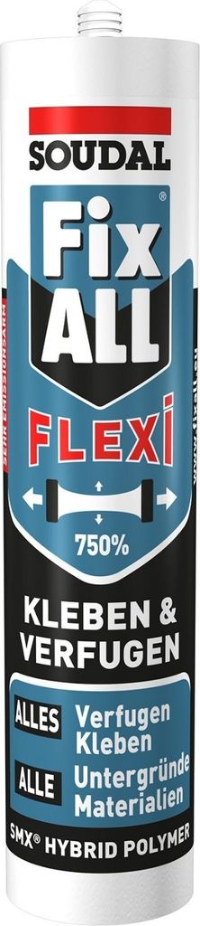Montagekleber FIX ALL CLASSIC Kartusche 290 ml - schwarz SOUDAL