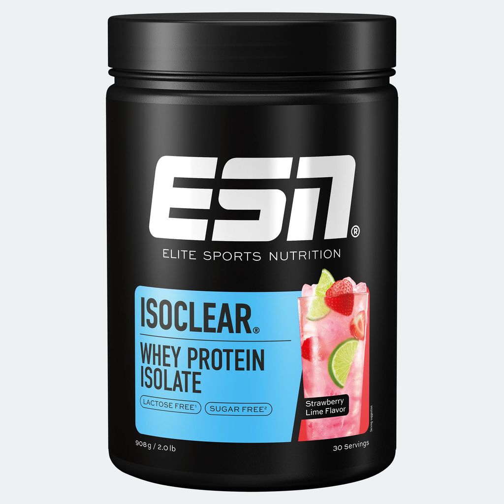 ESN ISOCLEAR Whey Isolate Strawberry Lime (908 gr) Productafbeelding 