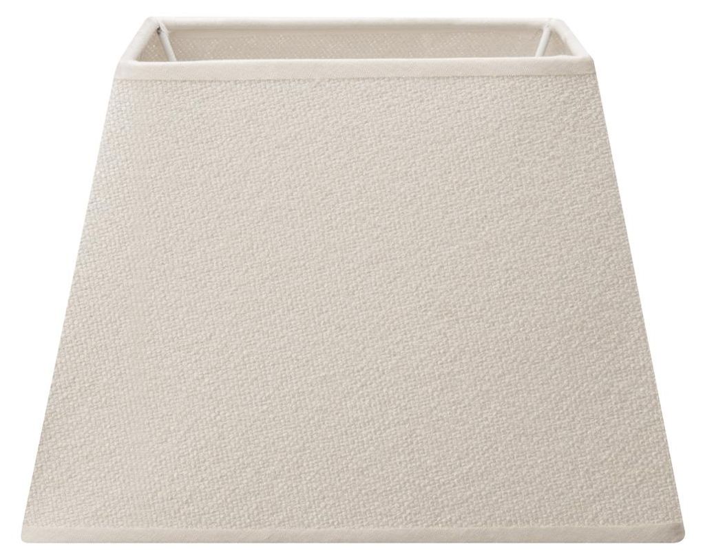 Home Sweet Home Lampenschirm aus Stoff Beige - 20 x 14 x 14 Produktbild 