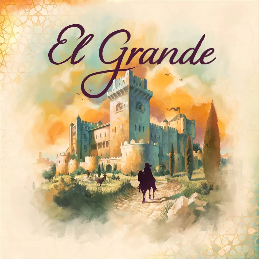 Jeu El Grande 2.0 HIGD1024 avec Tour en Relief et Matériel en Bois