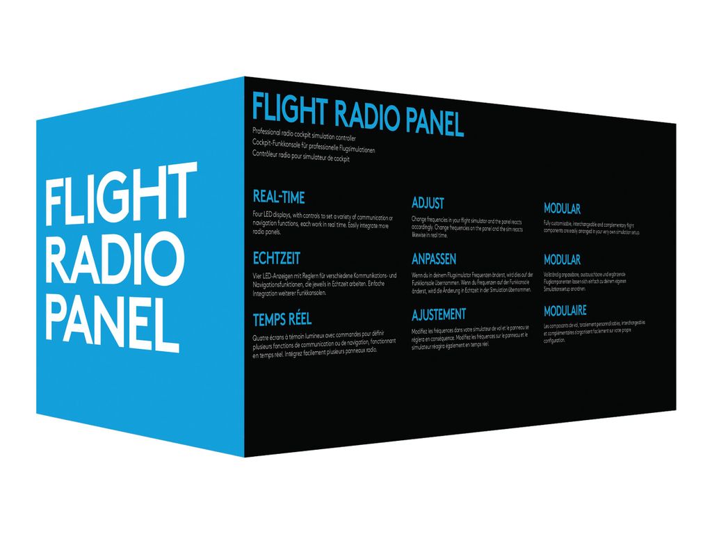 Logitech Flight Radio Panel - panel przyrządów symulatora