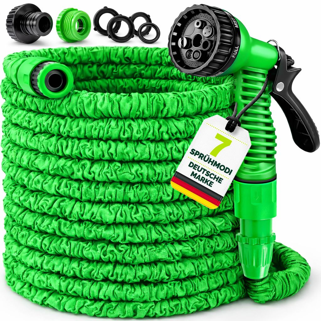 TRESKO® Tuyau d'arrosage flexible, tuyau d'eau extensible, Image du produit 