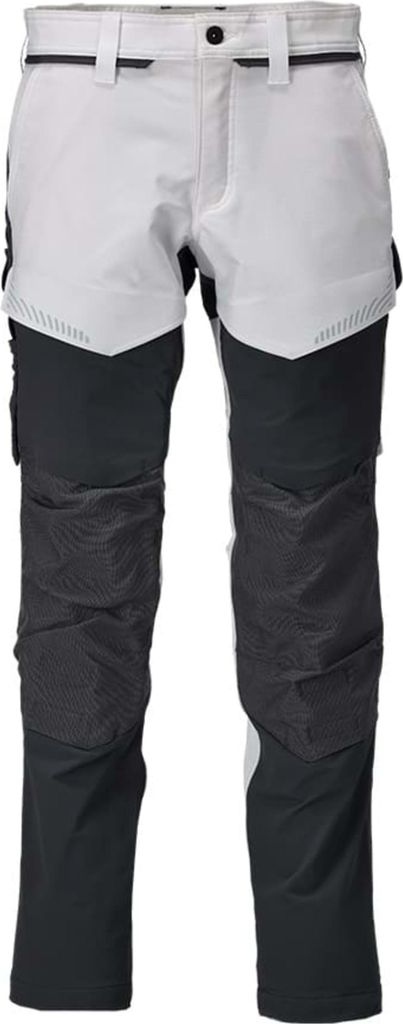Mascot Hose mit Knietaschen 22379-311-0689 Gr. 82C60 weiss/Anthrazitgrau