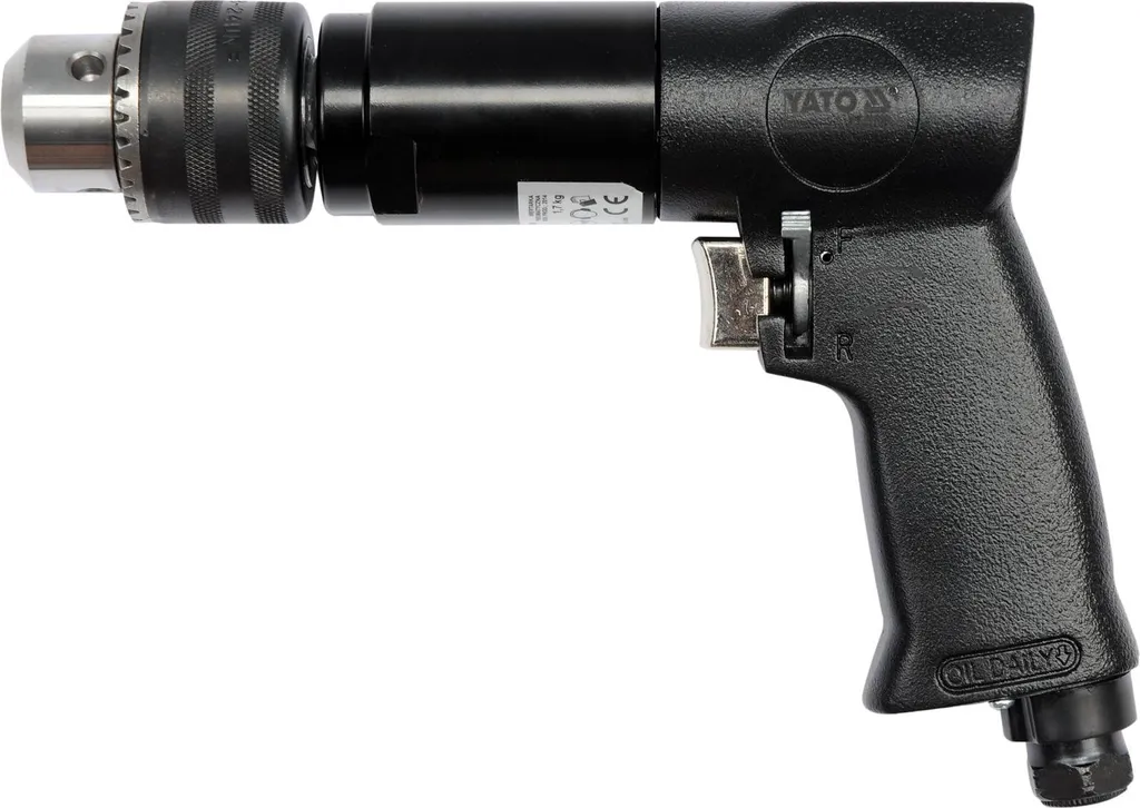 Trapano Pneumatico 13mm Alta Coppia 700 RPM - Robusto per Carpenteria - 2