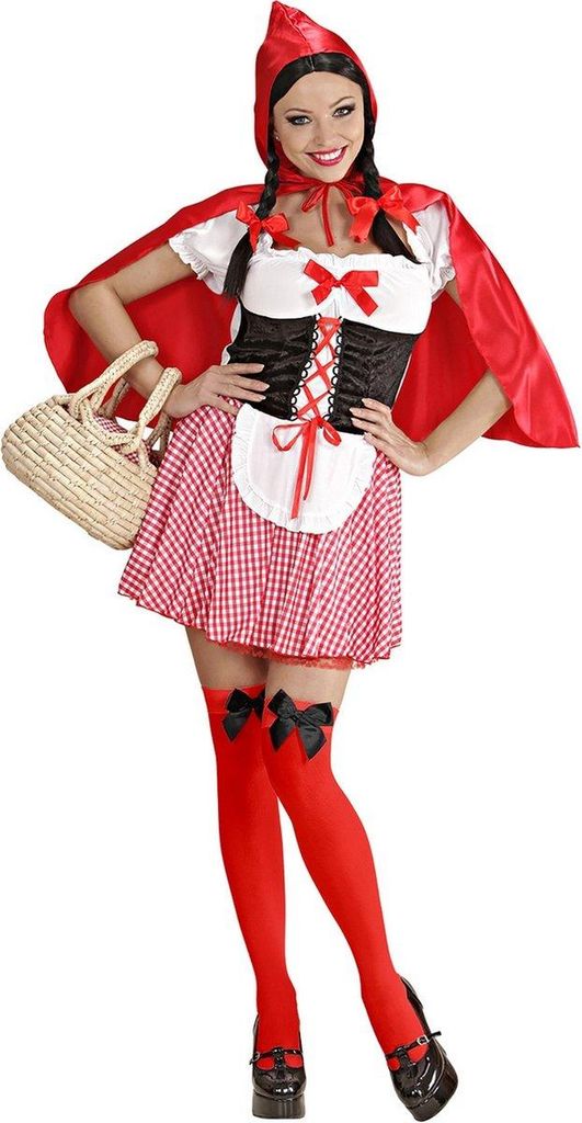 "ROTES MÄNTELCHEN" (Kleid mit Unterrock, Korsett, Schürze, Produktbild 