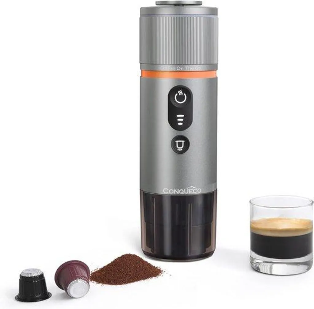 Machine à café voiture portable rechargeable 12v - Finis les mauvais cafés