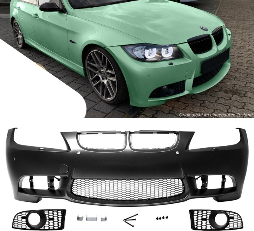 Sport Stoßstange vorne für PDC für SRA passt für BMW E90 Produktbild 