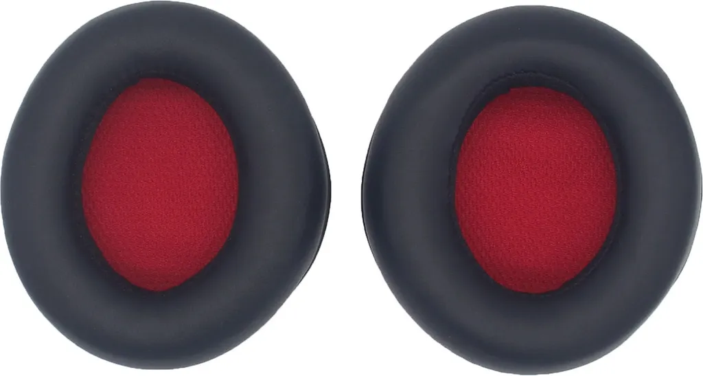 Kit 2 Cuscinetti INF per Focal Listen Pro | Look Nero e Rosso | Offerta