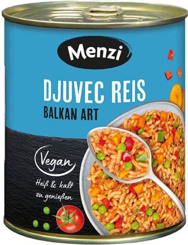 Menzi Djuvec Ryż po bałkańsku z warzywami gotowy do Zdjęcie produktu 