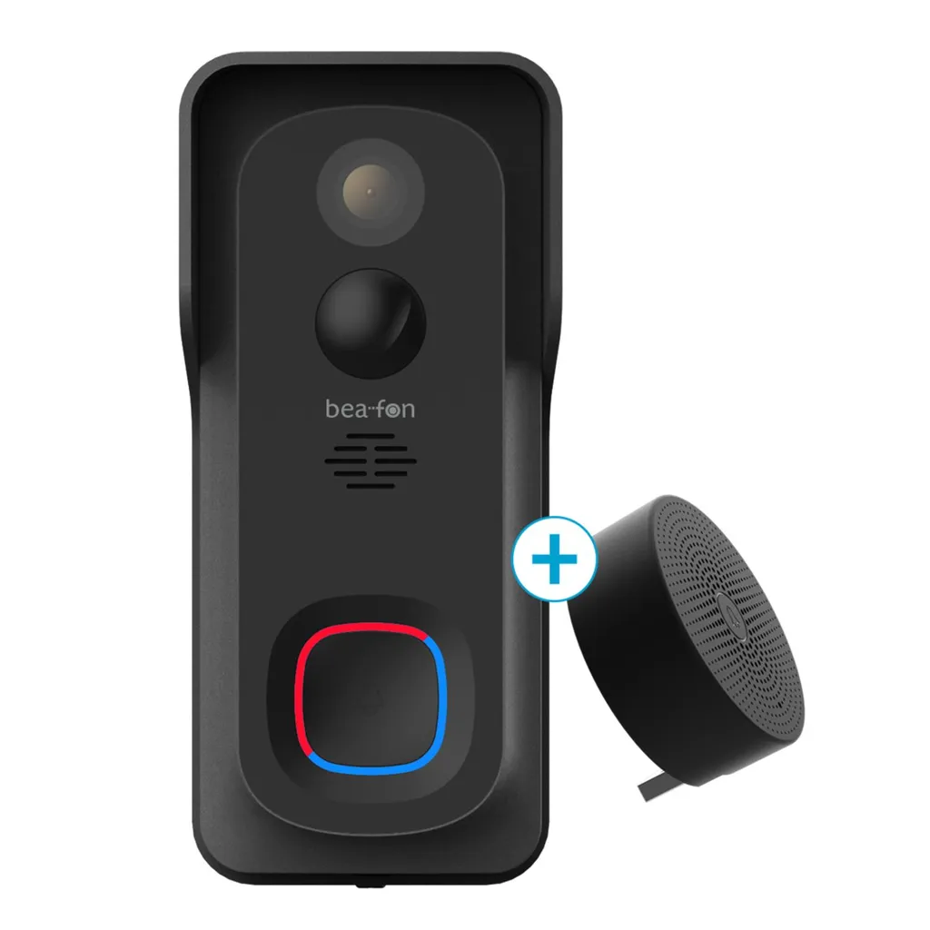 Vidéophone bea-fon VISITOR 1V avec Vision Nocturne et Écran Couleur
