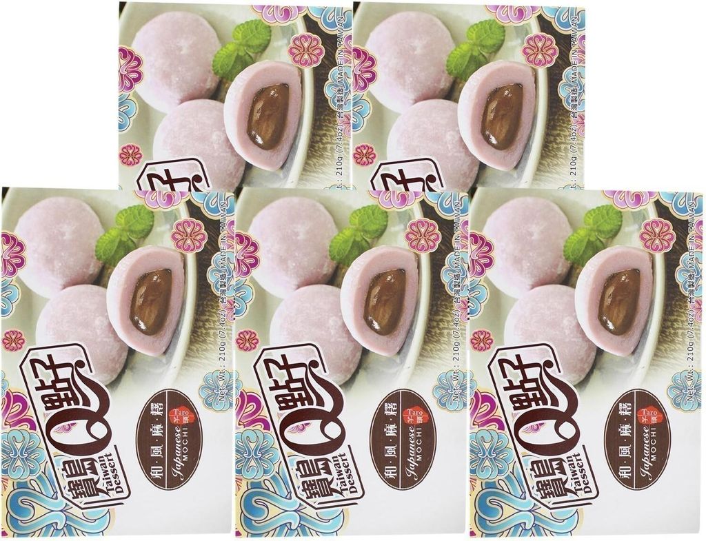 He Fong Mochi Taro 5x210g