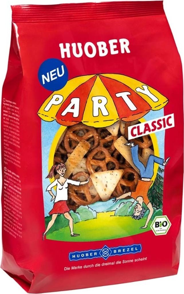Huober Organic Party Classic chrupiące pyszne przekąski mix Zdjęcie produktu 