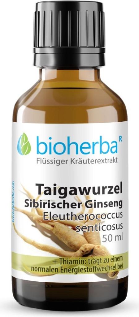 Tajga koreň sibírsky ženšen kvapky tinktúra 50 ml Obrázok produktu 