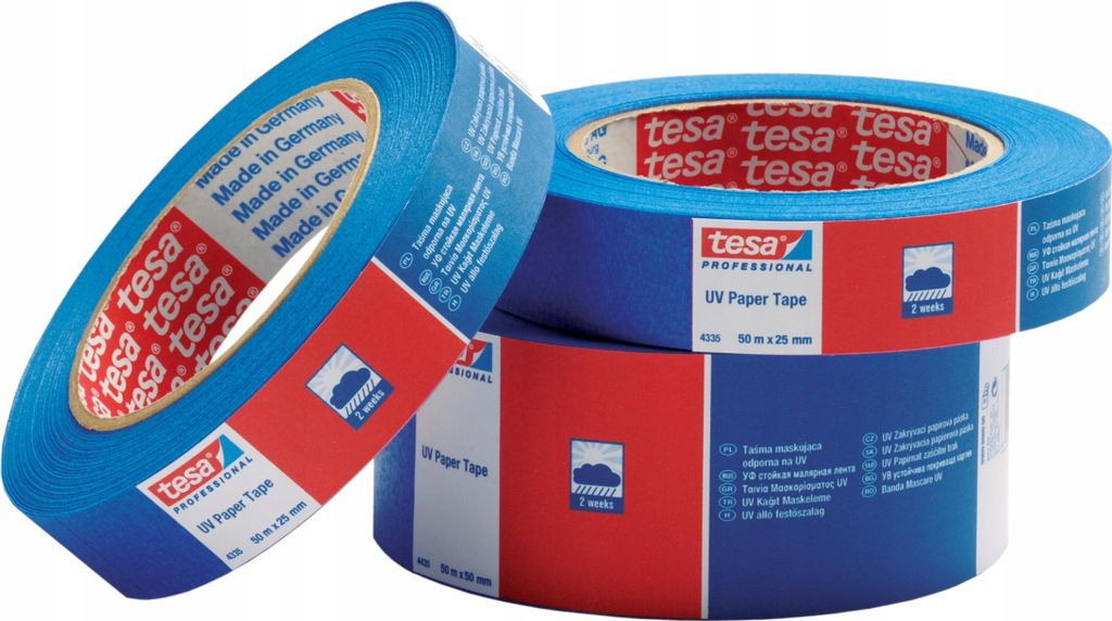 Tesa Abdeckband für den Außenbereich, 50 m x 25 mm