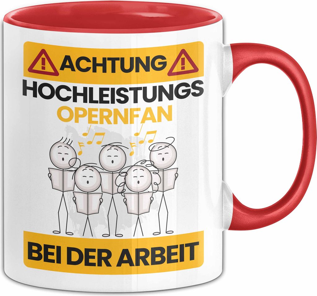 Opernfan Tasse Geschenk Lustiger Spruch Geschenkidee für Produktbild 