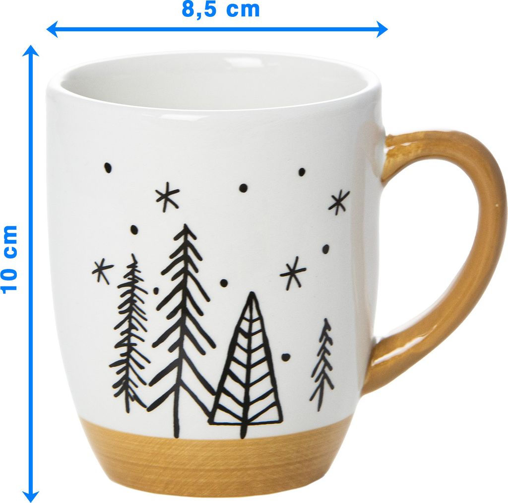 2X Becher Weihnachtsbecher 330 Ml Weihnachten Produktbild 4