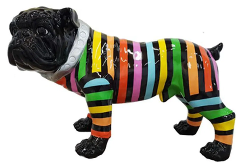 Décoration jardin design statue chien 180 cm pour aménager grand espace